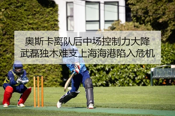 奥斯卡离队后中场控制力大降 武磊独木难支上海海港陷入危机